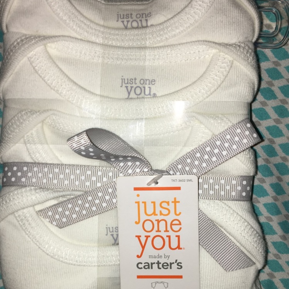 Just One You Carters Newborn Onsies Short  Sleeved
